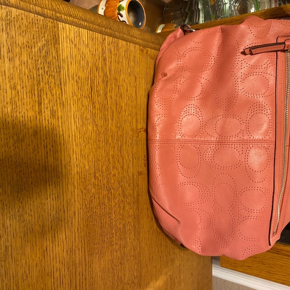 LEATHER COACH PURSE - Picture 5 of 11